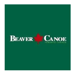 Beaver and canoe
