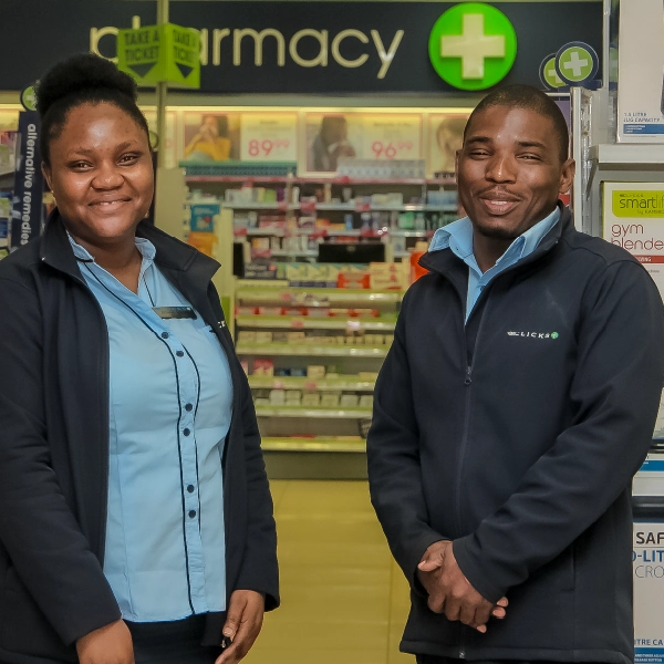 Jozini mall Clicks staff